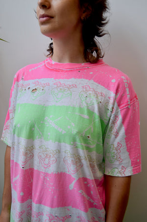 Thrashed Figment Allover Print Tee