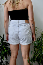 White Jordache Denim Shorts