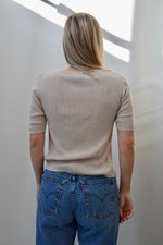 Oatmeal Silk Knit