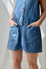 Denim Jumper Dress