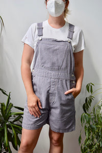 Cotton Plaid Shorteralls