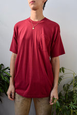 Cranberry Pocket Tee