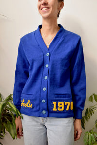 1970 Royal Blue Varsity Sweater