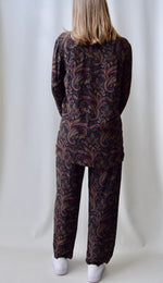 Paisley Silk Loungewear Set