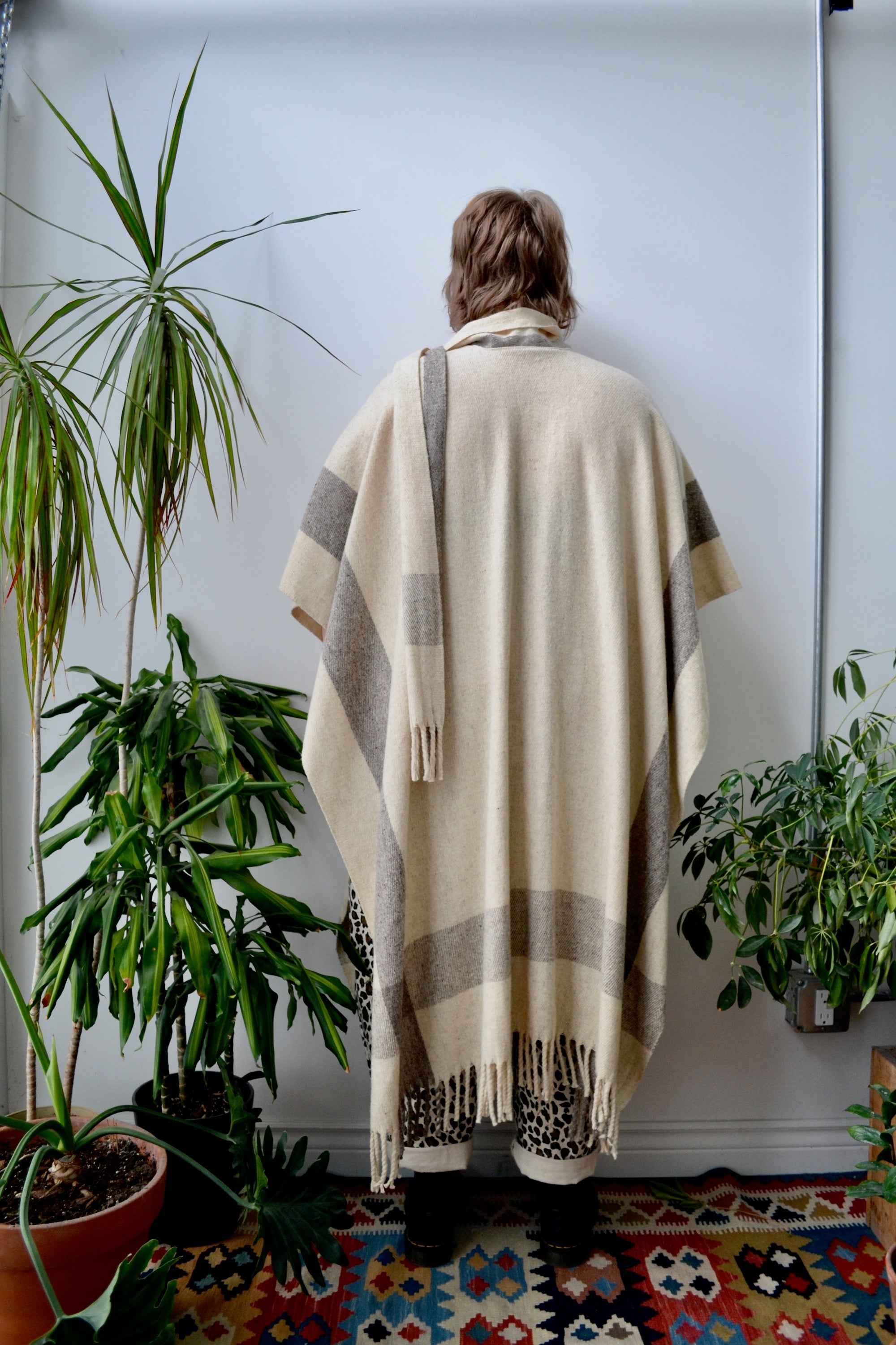 Wool Scarf Cape