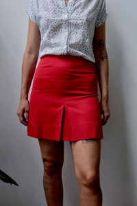 Raspberry Mini Skirt