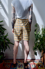 Sixties Plaid Shorts