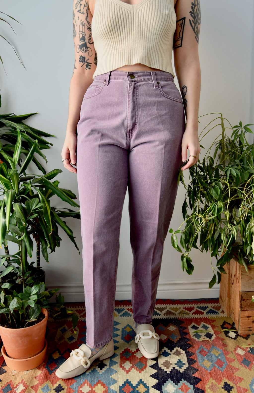 Dusty Lavender Jeans