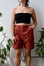 Rust Cargo Shorts