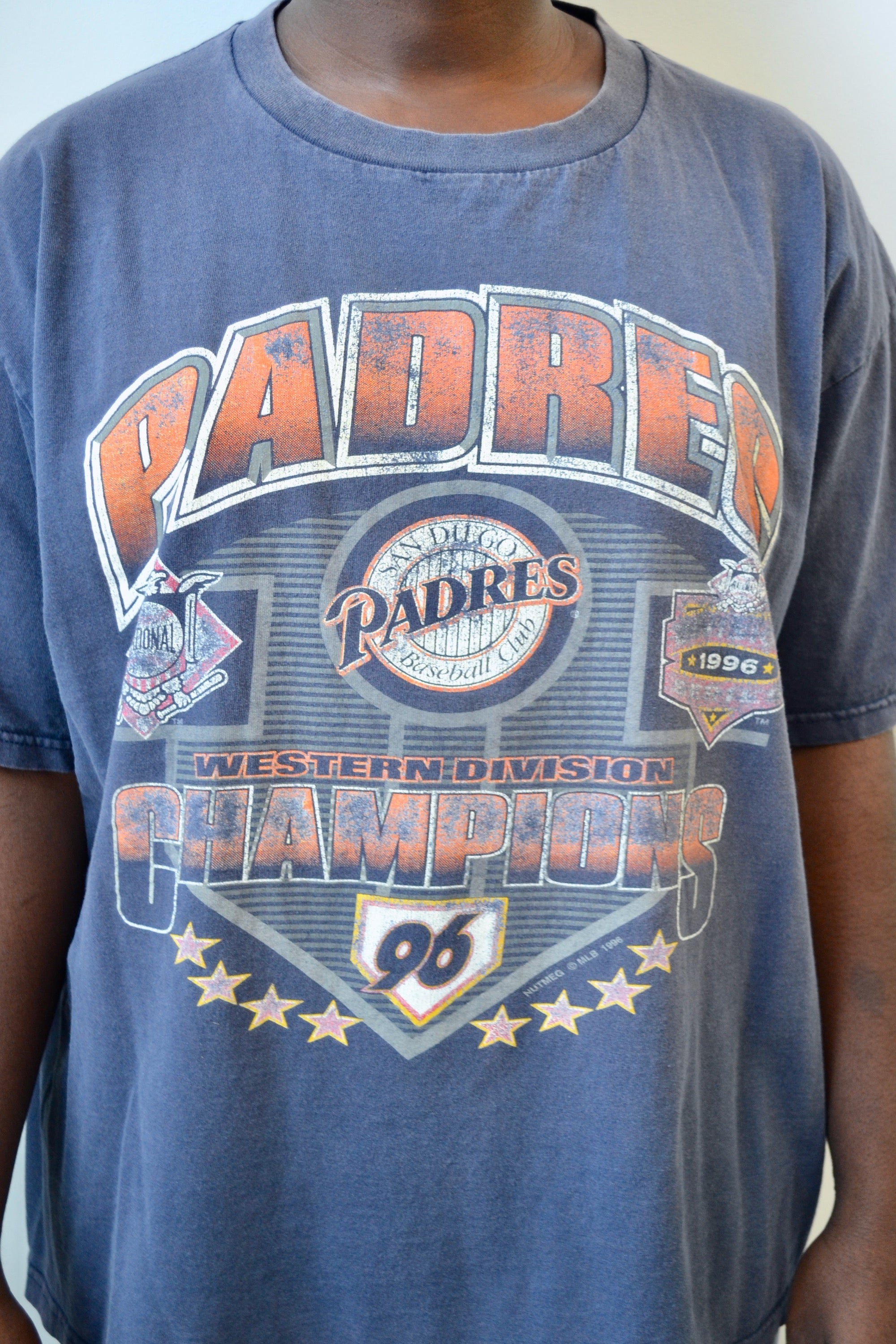 San Diego Padres Blue Orange T-shirt