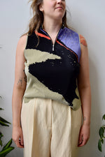 Pleated Polo Top