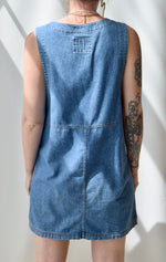 Denim Jumper Dress