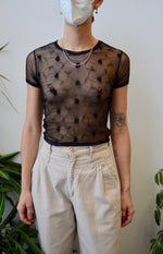 Anxiety Cafe Sheer Top