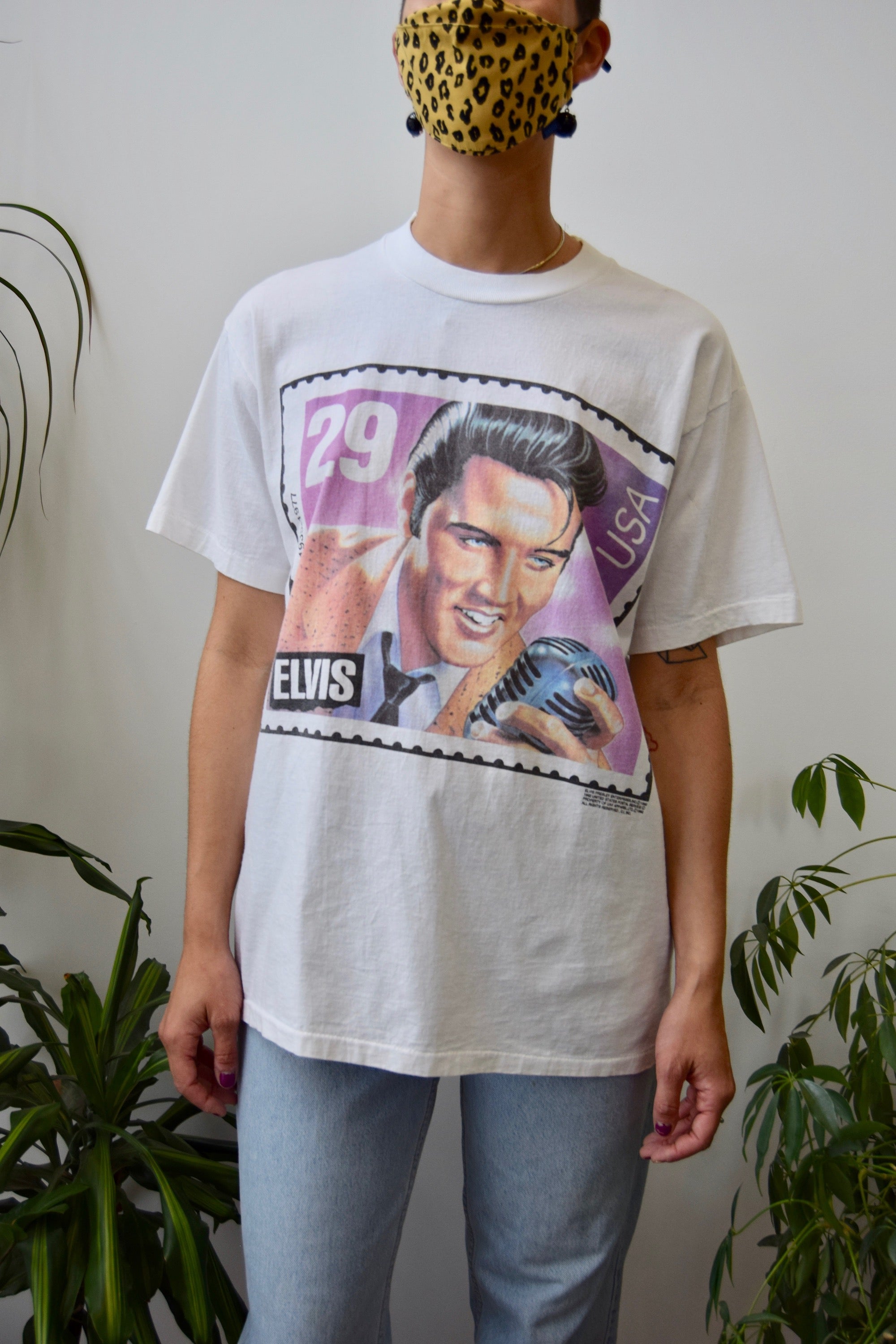 Nineties Elvis Stamp Tee