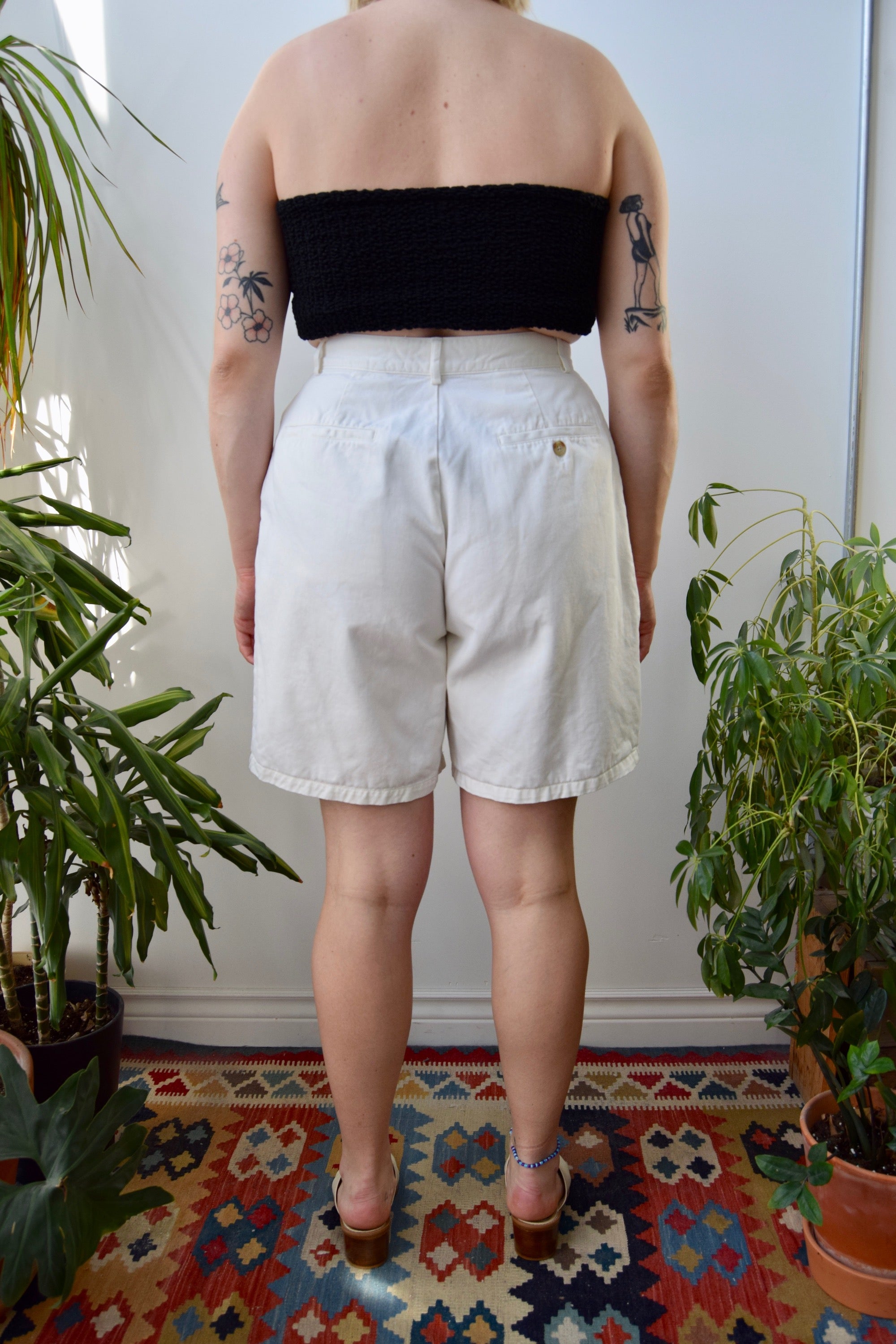 Ralph Lauren Cotton Trouser Shorts