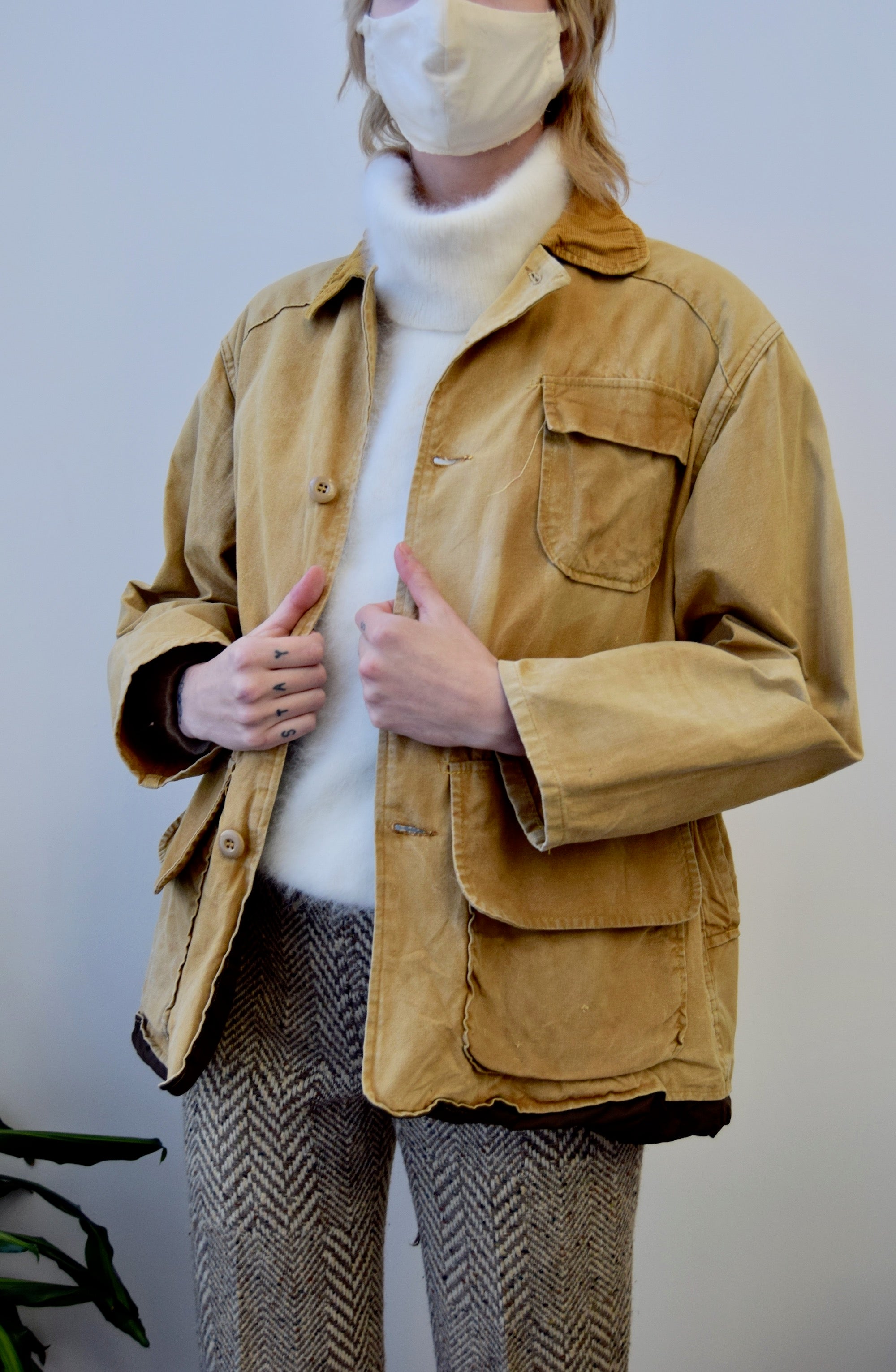 Vintage Canvas Hunting Jacket