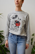 Eighties Heather Mickey Sweatshirt