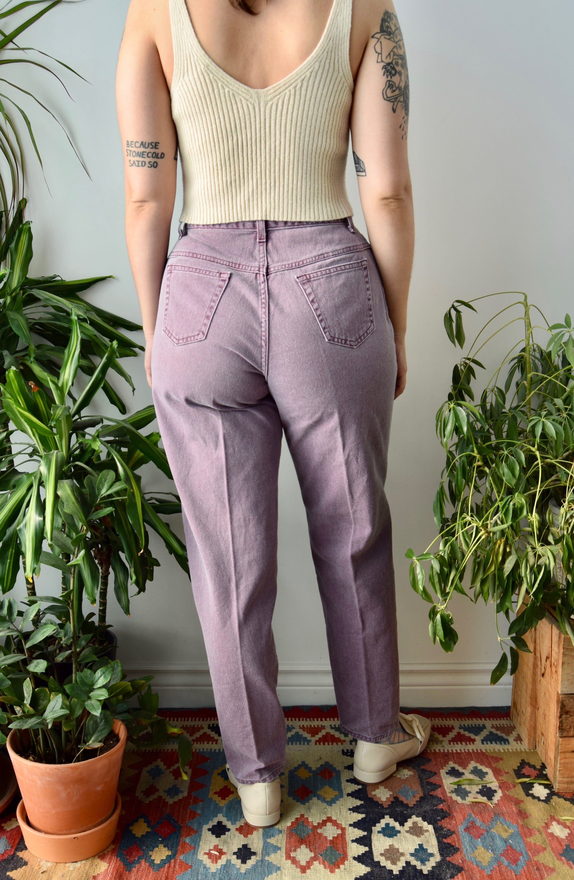 Dusty Lavender Jeans