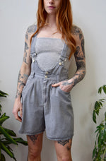 Nineties Gingham Shorteralls