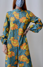 1970's Groovy Bird Pantsuit