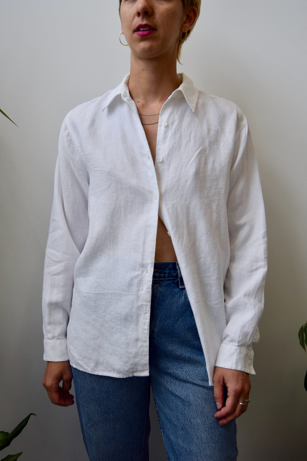 She's Perfect! Linen Button Up