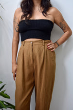 Brown Sugar Linen Trousers