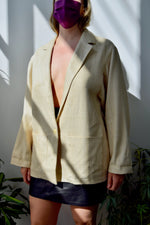 Straw Silk Blazer