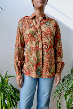 Ralph Lauren Paisley Cotton Blouse