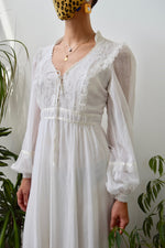 Seventies Gunne Sax Princess of The Prairie Dress