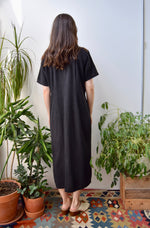 Linen Blend Market Dress