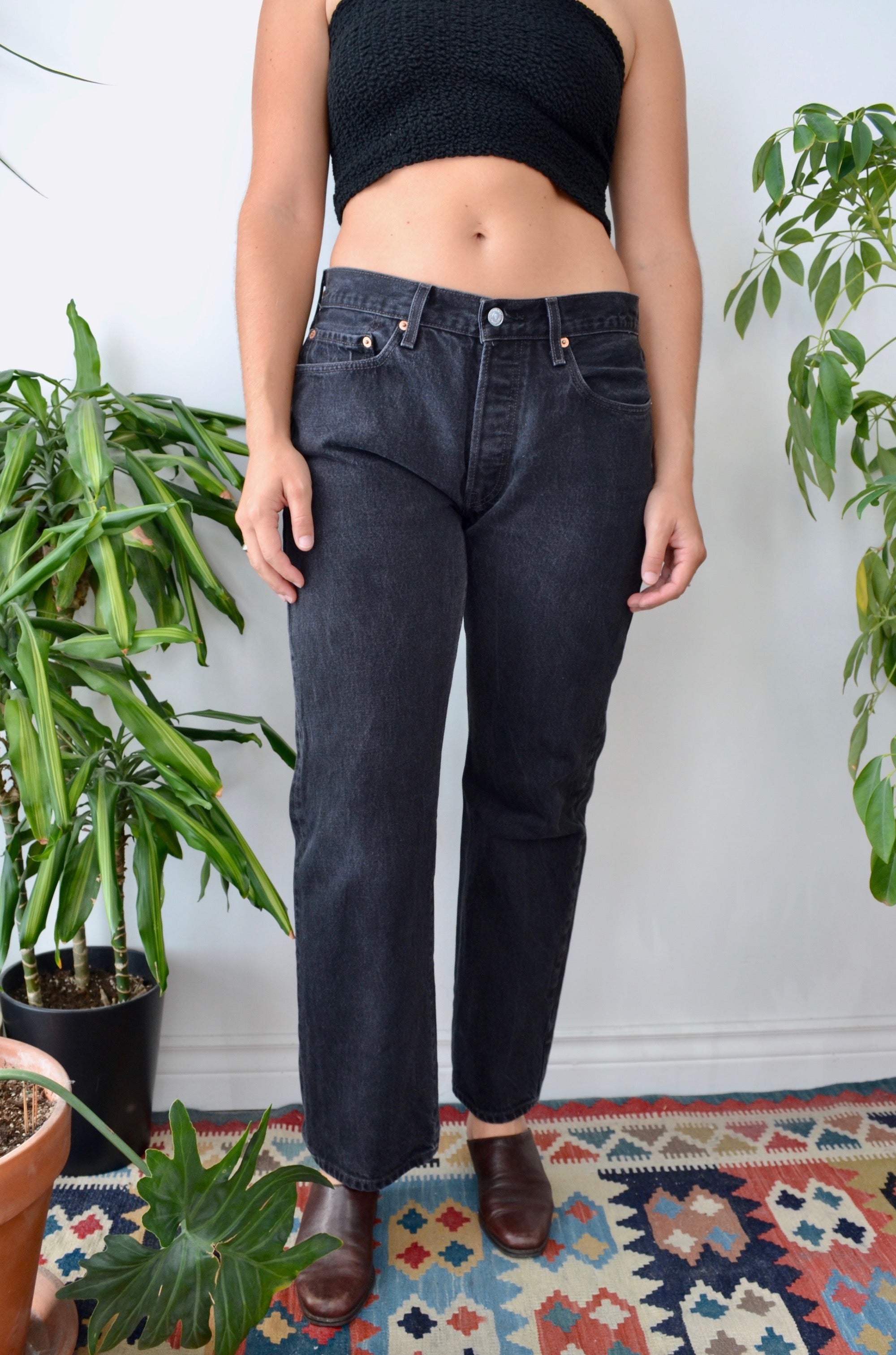 Black Levis 501 Jeans