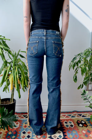 Y2K Fringe Jeans