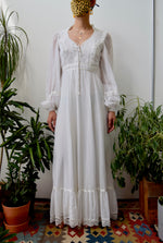 Seventies Gunne Sax Princess of The Prairie Dress