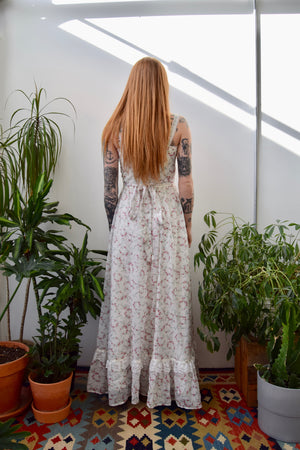 Floral Vine Gunne Sax Dress