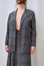 Amoeba Rayon Skirt Suit