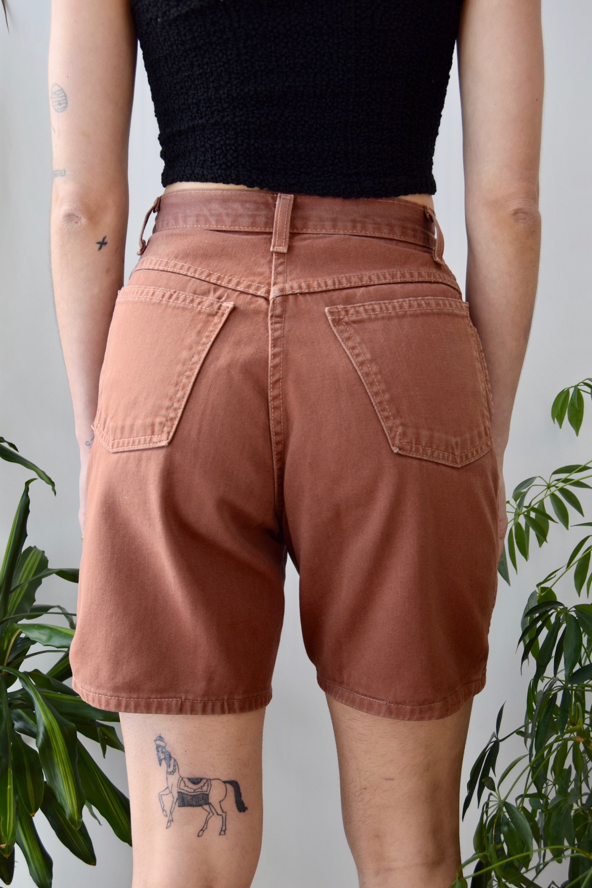 Cocoa Denim Shorts