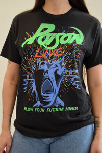 1988 Poison "Blow Your Fuckin' Mind" Tour T-Shirt