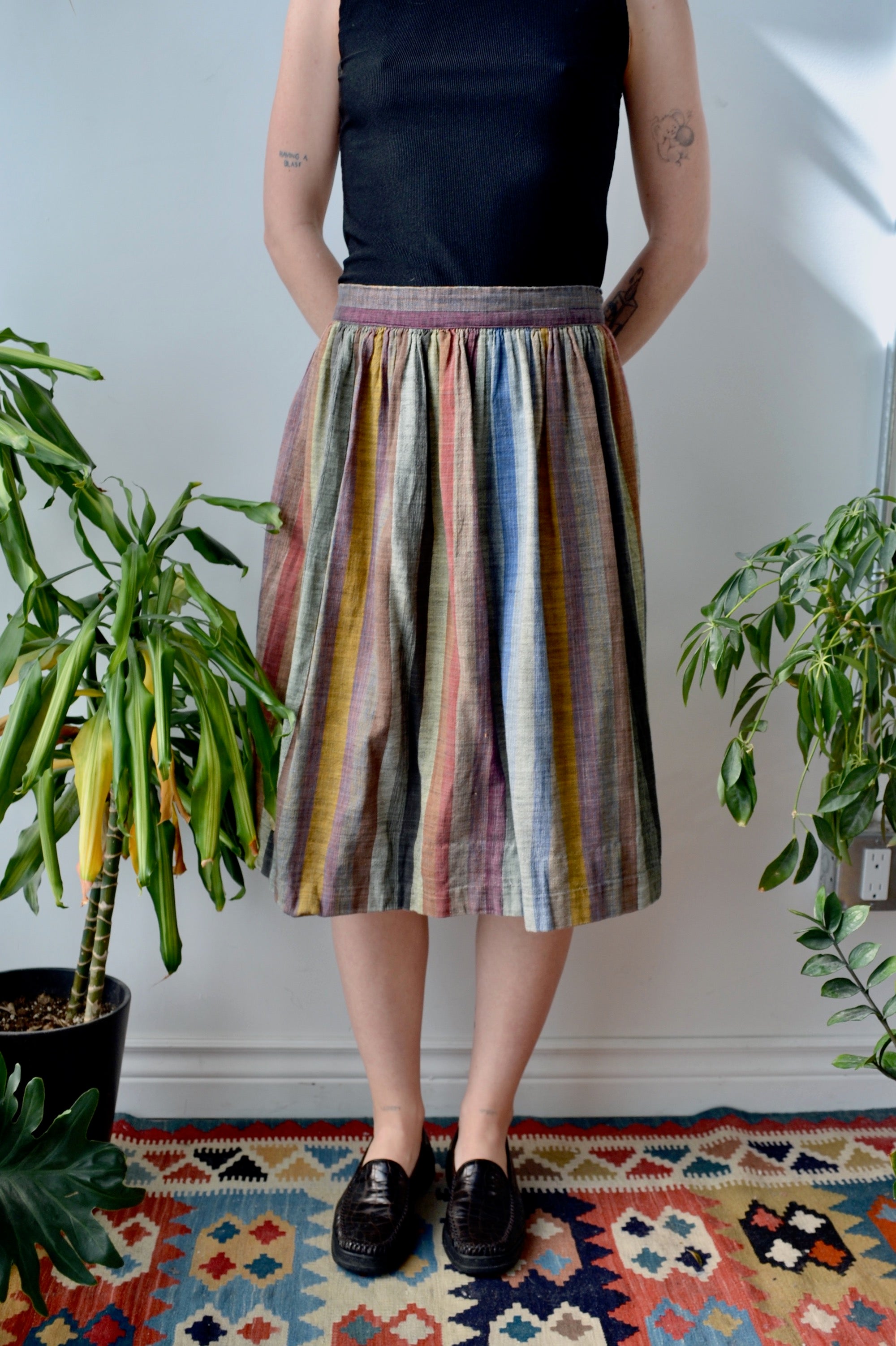 Striped Vintage Skirt