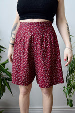Nineties Ditsy Floral Shorts