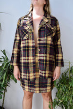 Nineties Plaid Skirt Set