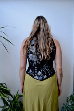 Beaded Mock Neck Blouse