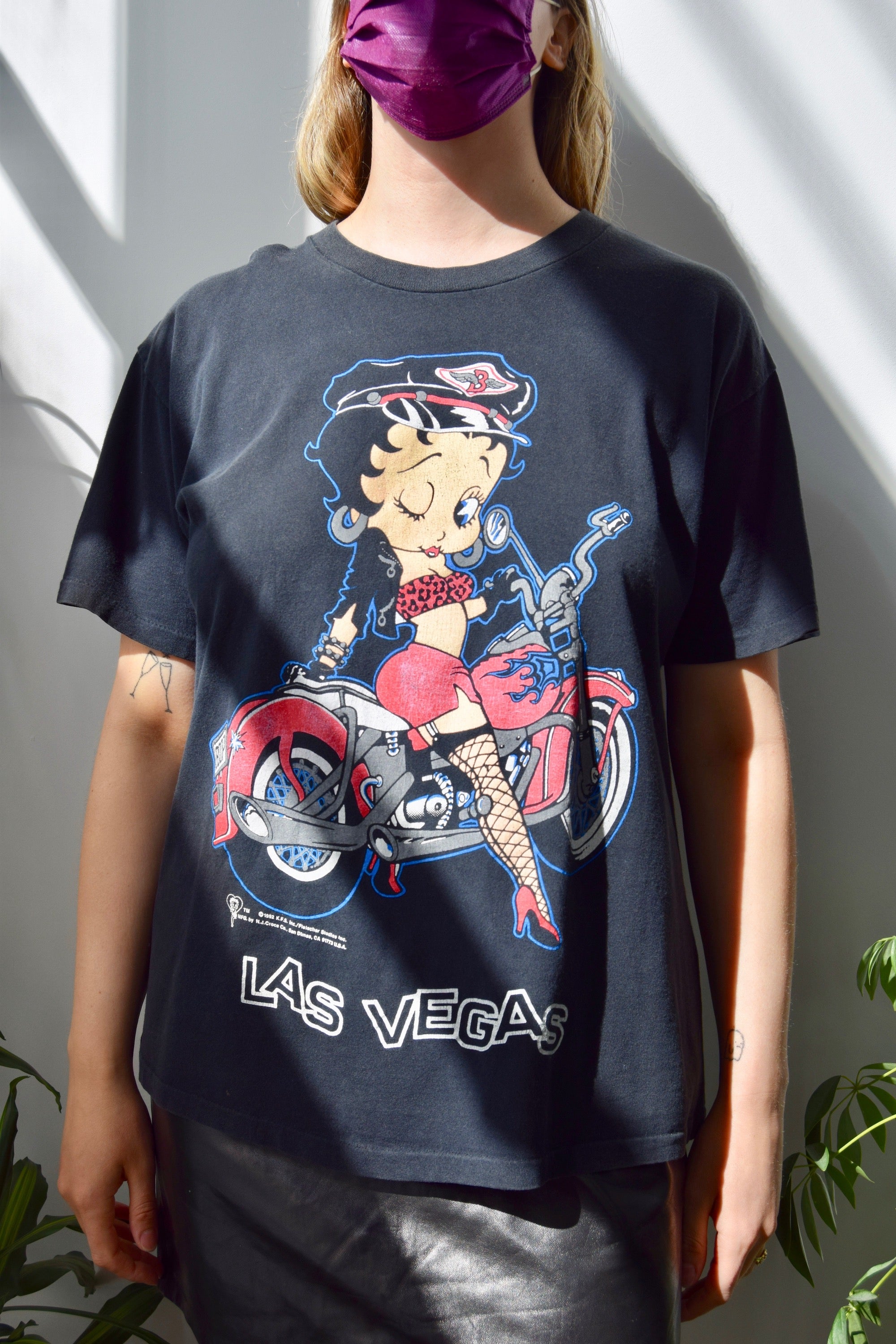 1992 Betty Boop "Las Vegas" Tee