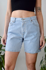 Levis Light Wash Denim Shorts