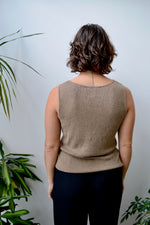 Linen Blend Knit Tank