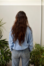 Baby Blue Camp Sweatshirt