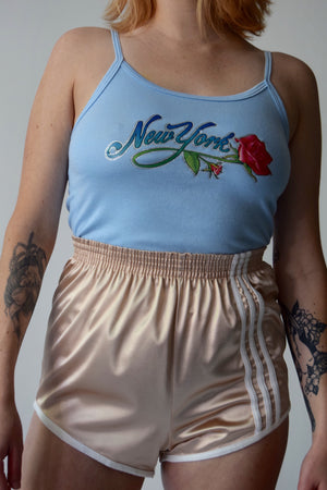 1970's High Waisted Champagne Sport Shorts