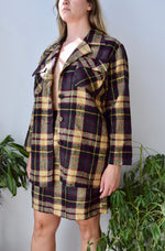 Nineties Plaid Skirt Set