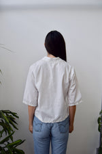 Lace Bib Blouse