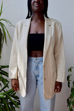 90s Linen Blazer