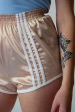 1970's High Waisted Champagne Sport Shorts